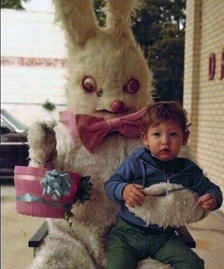 Easter bunny on drugs! 
